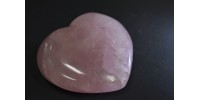 Coeur de quartz rose